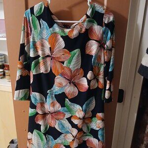 Floral Jersey Dress